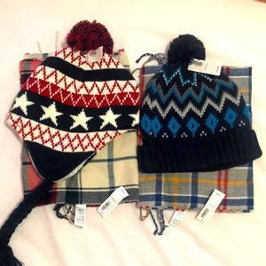 Old Navy, winter hat and scarf